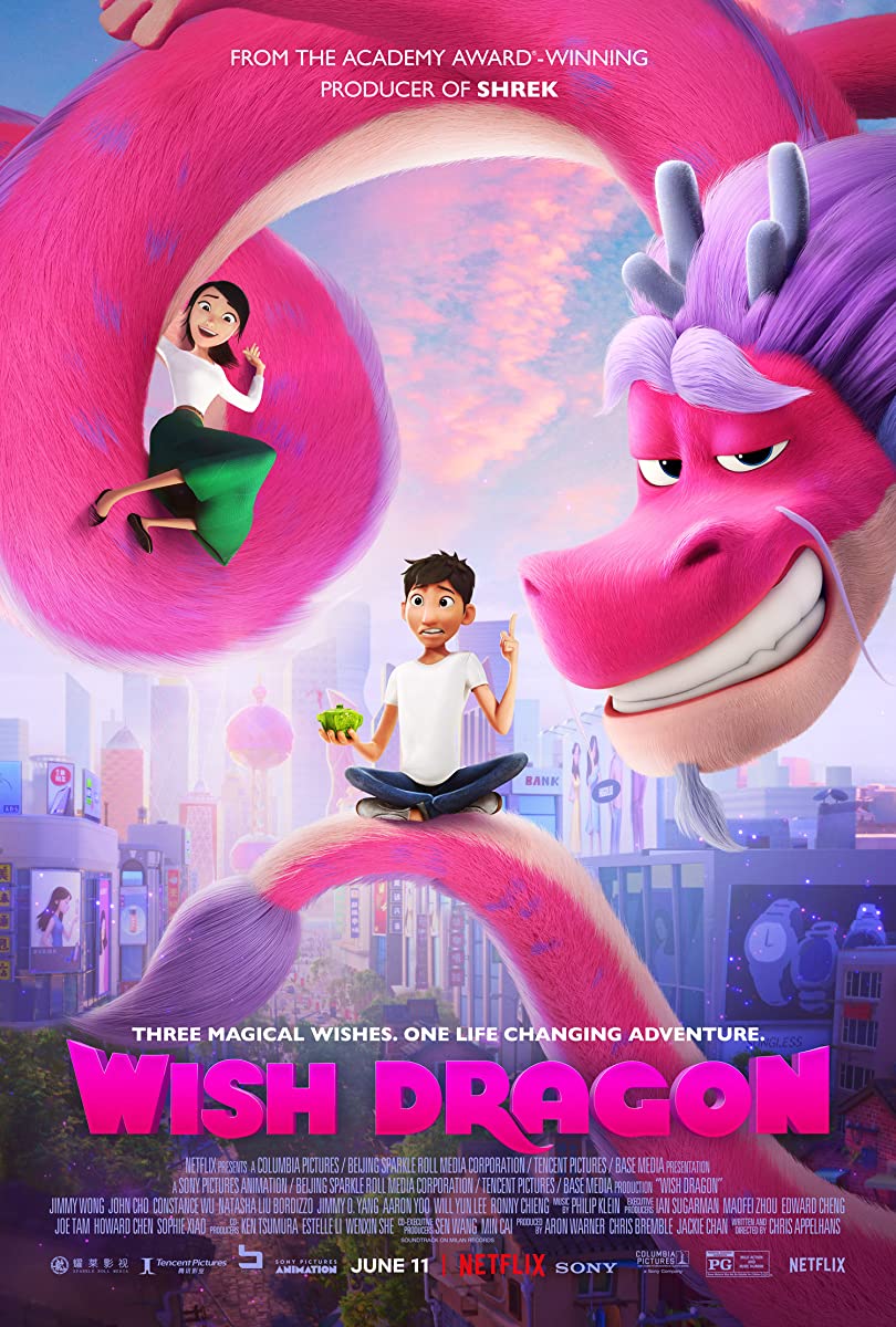 فيلم Wish Dragon ​2021 مترجم اون لاين