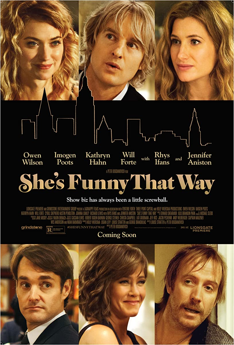 فيلم She’s Funny That Way 2014 مترجم اون لاين