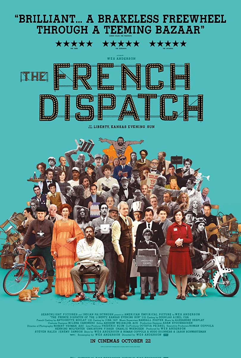 فيلم The French Dispatch 2021 مترجم اون لاين