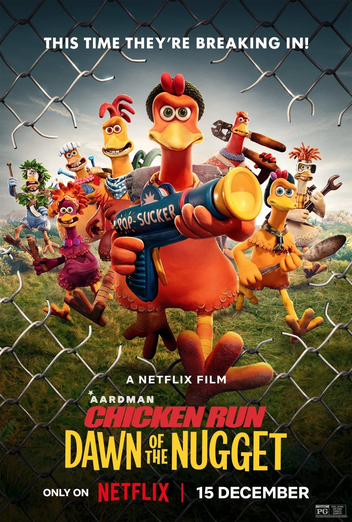 فيلم Chicken Run: Dawn of the Nugget 2023 مترجم
